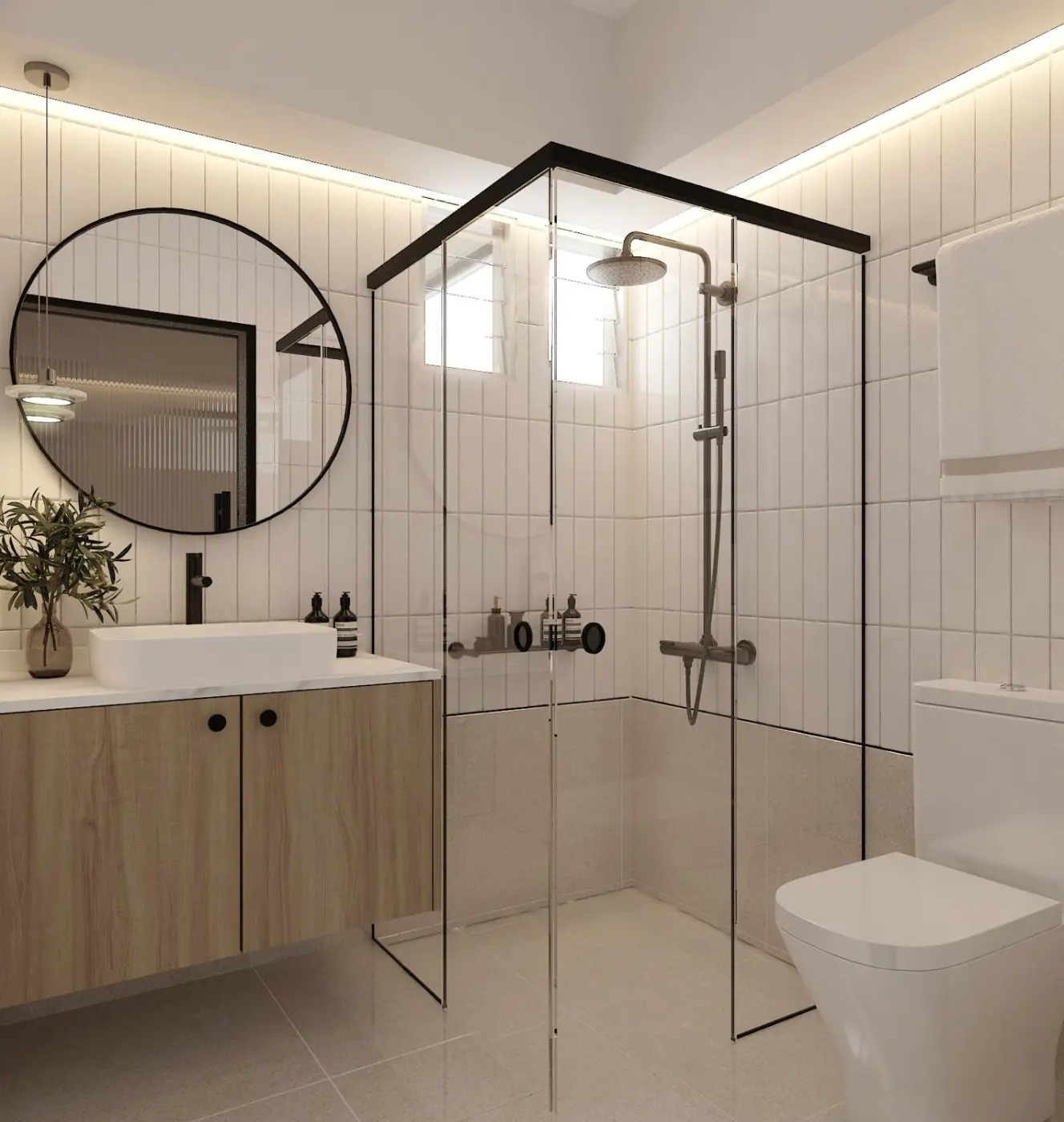 Modern Minimalist Apartment Oasis — Condo Interior Design