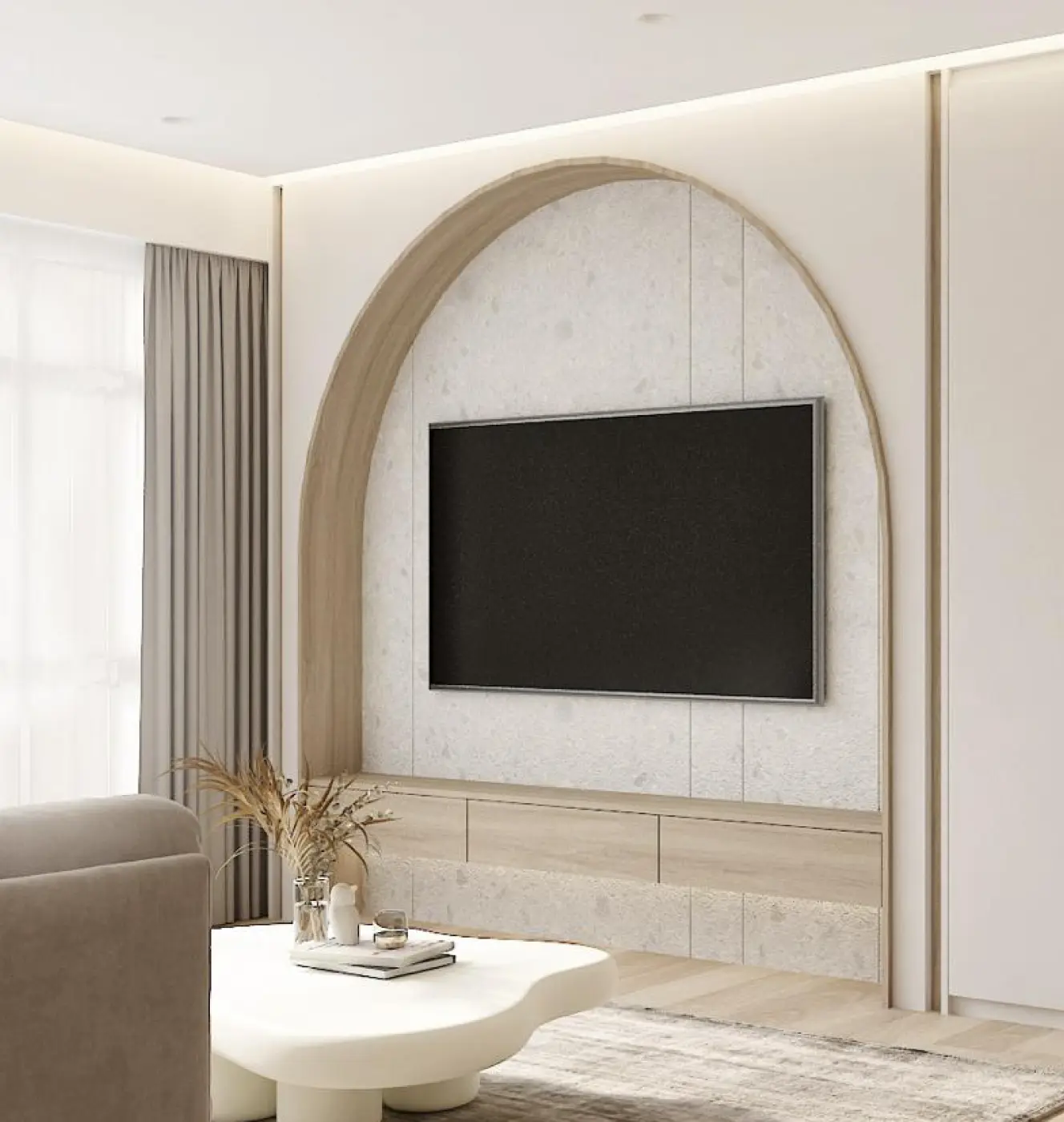 Modern Minimalist Apartment Oasis — Condo Interior Design