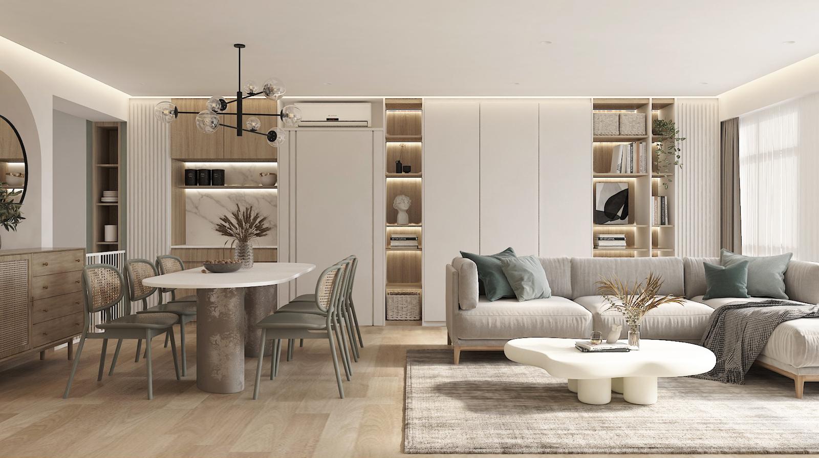 Modern Minimalist Apartment Oasis — Condo Interior Design